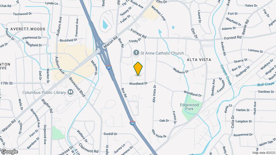 1615 Sheffield Dr Map and Location Details