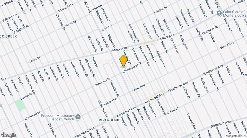 1411 Wayburn St Mapa y Detalles de la Ubicación