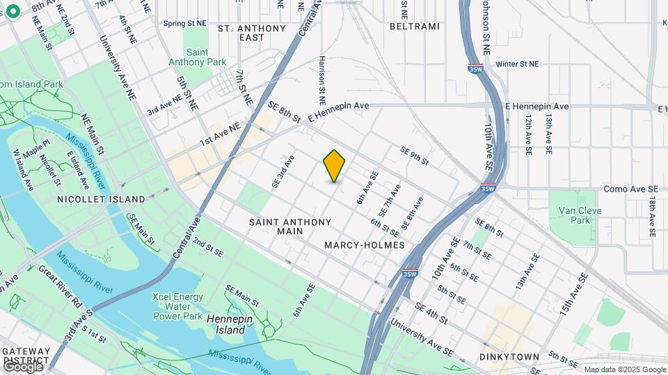 615 5th Ave SE Mapa y Detalles de la Ubicación