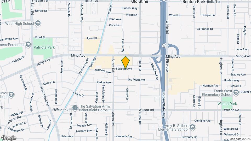 3901 Soranno Ave Map and Location Details