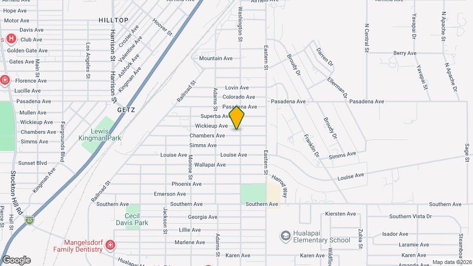 2743 Chambers Ave Map and Location Details