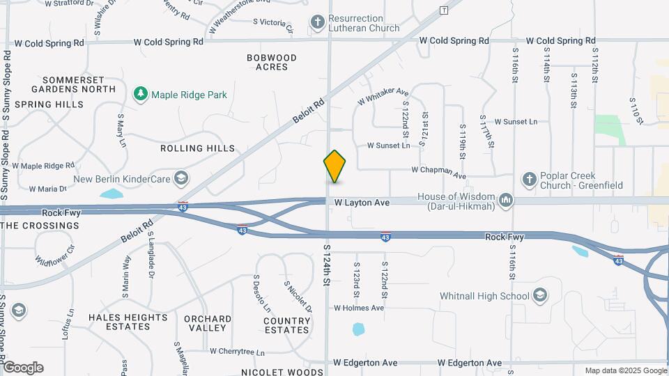 4646 S 124th St Mapa y Detalles de la Ubicación