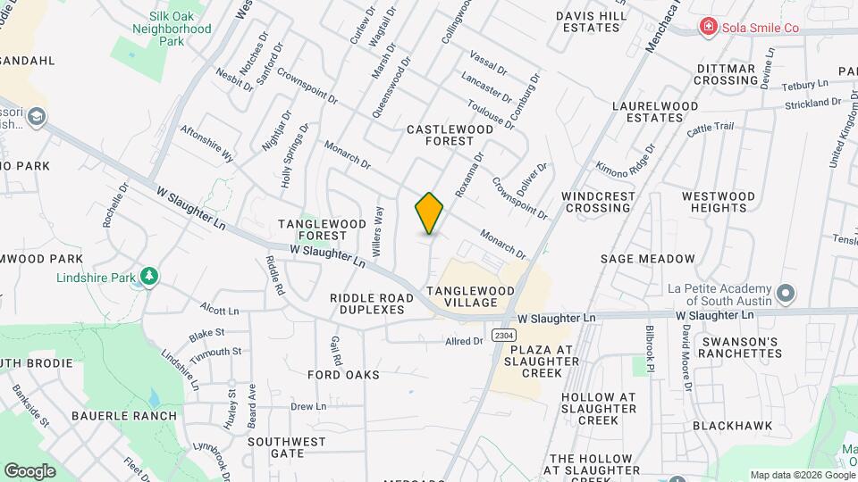 2300 Cedrick Cove Map and Location Details