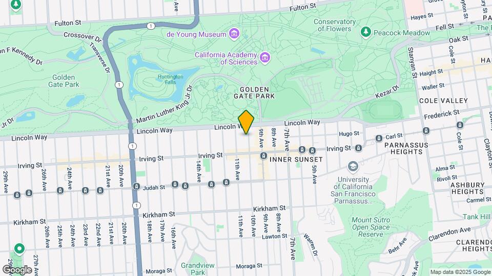 1245 10th Ave Map and Location Details