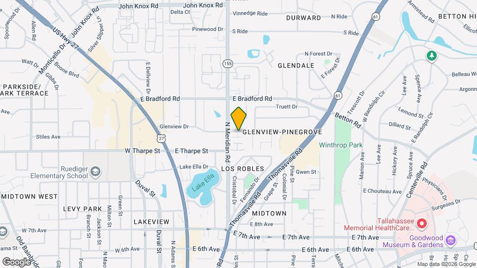 411 Glenview Dr Map and Location Details