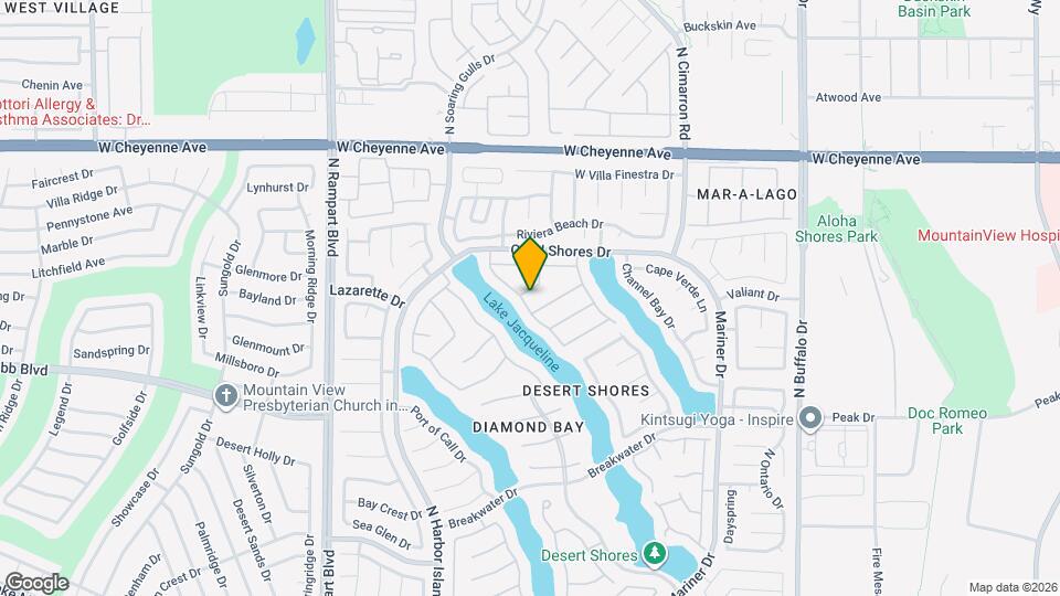 8133 Horizon Lake Dr Mapa y Detalles de la Ubicación