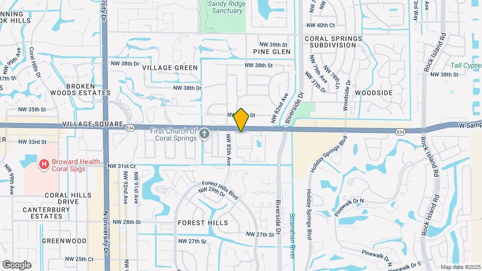 8400 W Sample Rd Map and Location Details