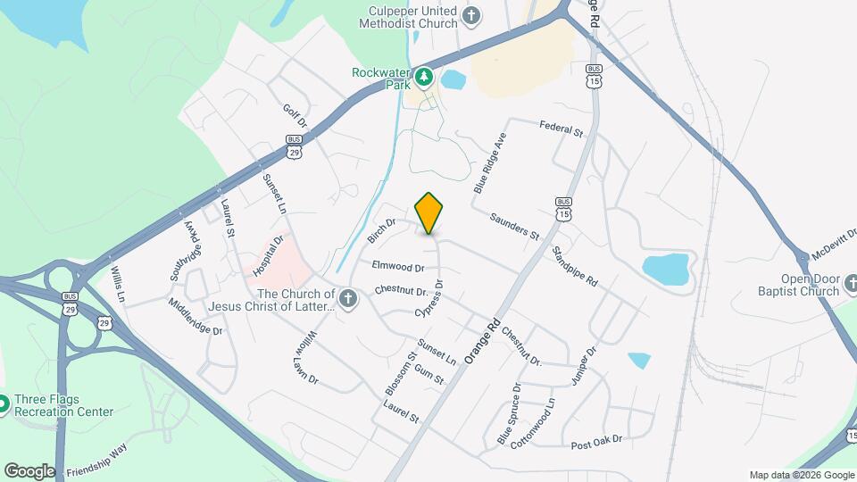 1760 Birch Dr Map and Location Details