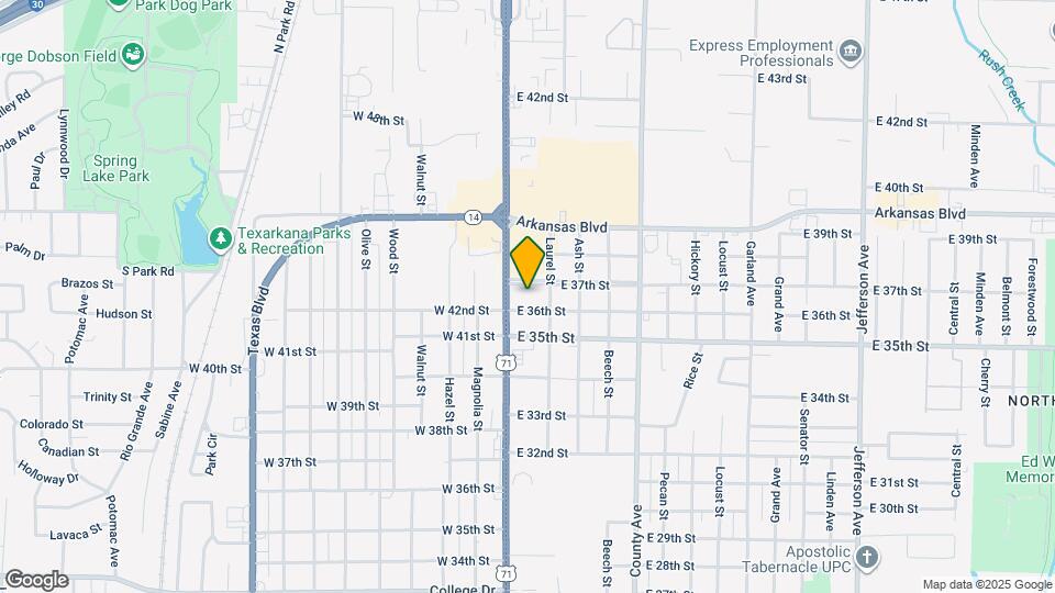 3602 N State Line Ave Map and Location Details