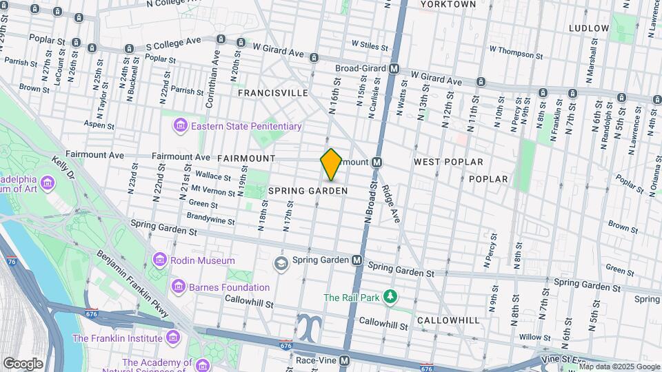 1522 North St Mapa y Detalles de la Ubicación