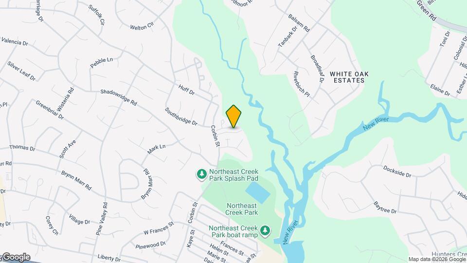 404 Meadowbrook Ln Map and Location Details