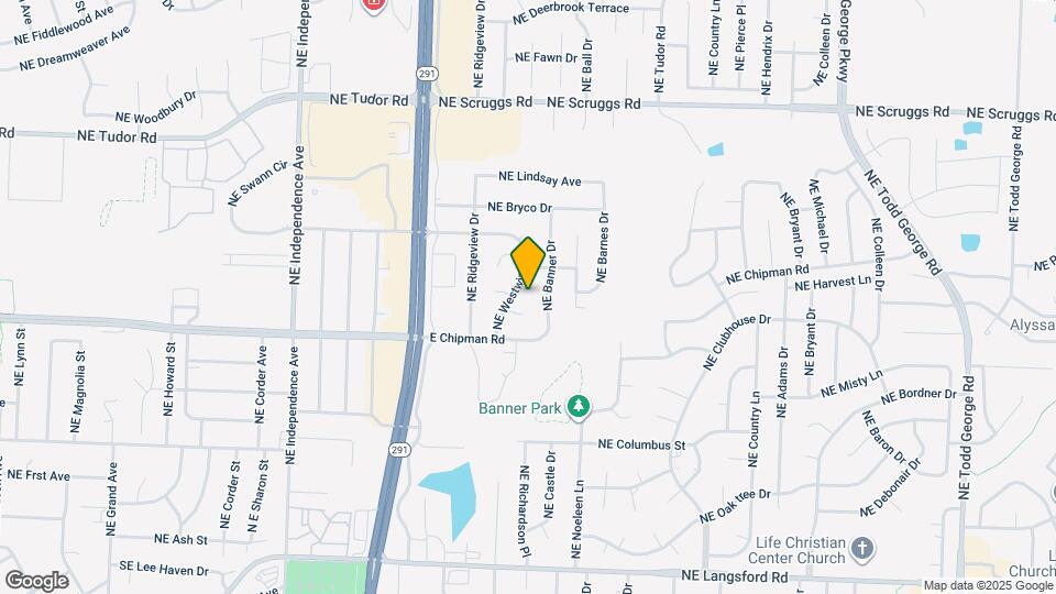 717 NE Westwind Dr Mapa y Detalles de la Ubicación