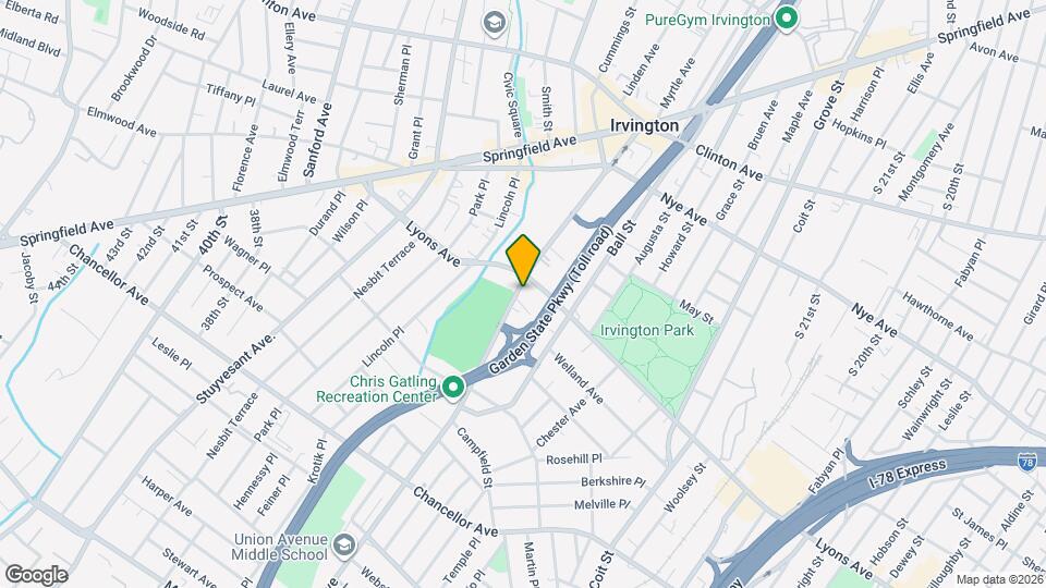 170 Union Ave Map and Location Details