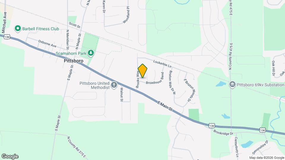 118 Broadmoor Bend Mapa y Detalles de la Ubicación