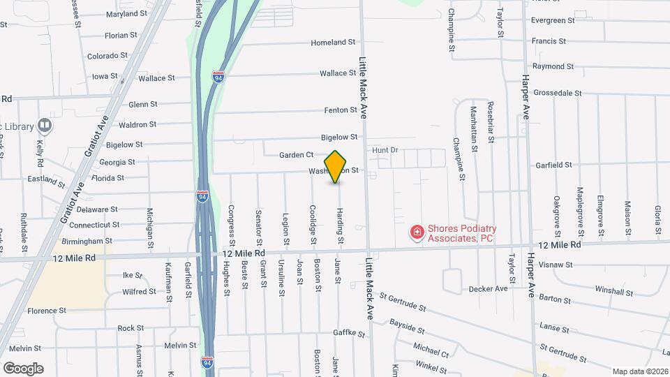 29249 Harding St Map and Location Details