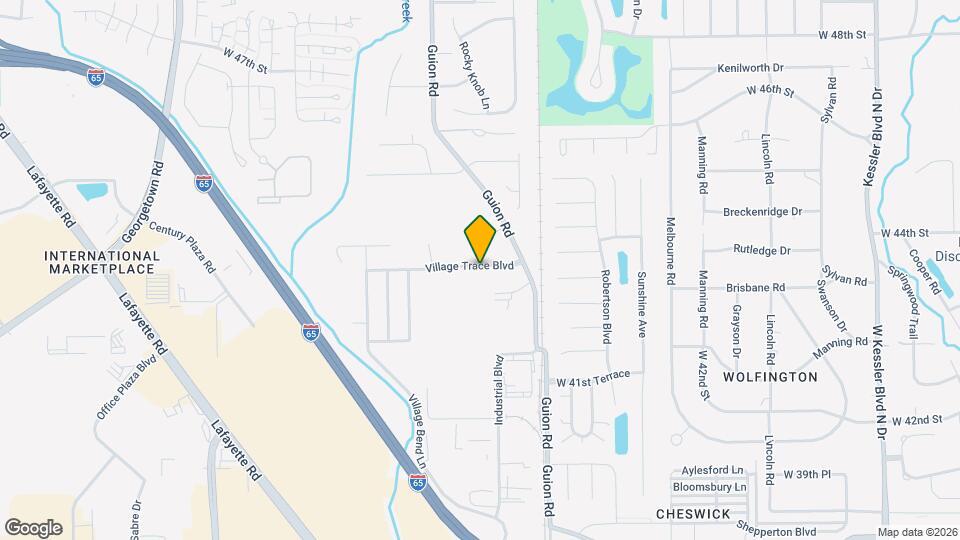 4011 Village Trace Blvd Map and Location Details