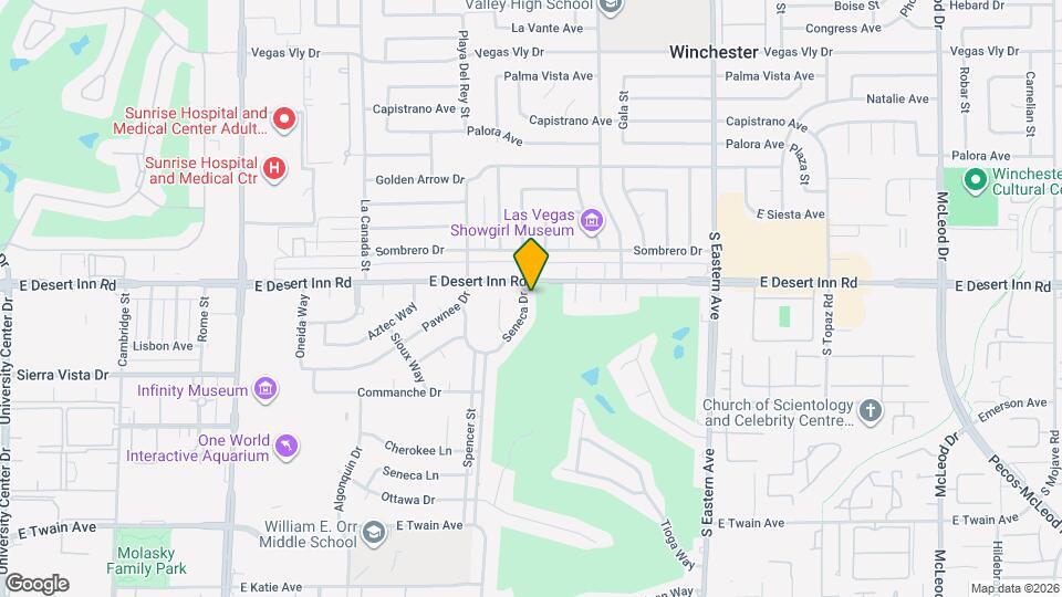 3328 Seneca Dr Map and Location Details