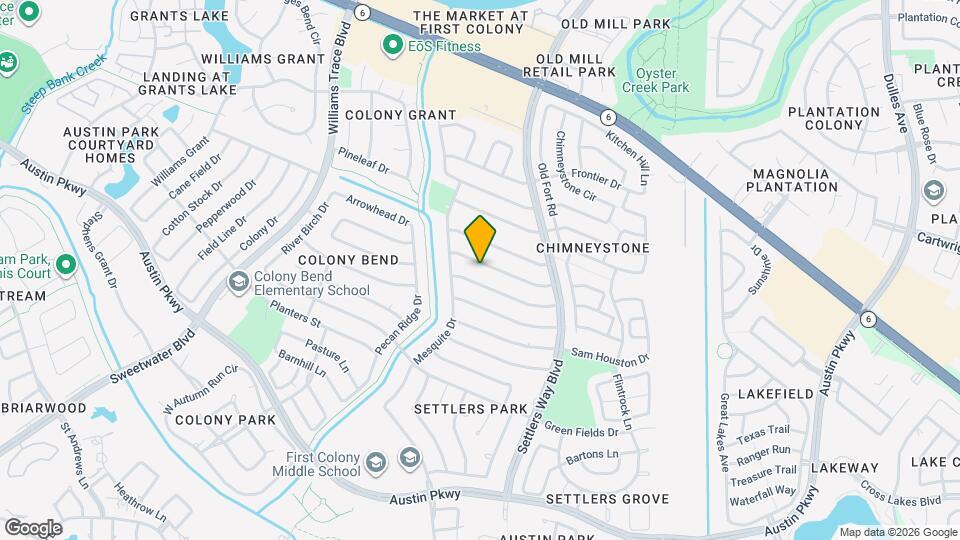 3030 Shawnee Dr Map and Location Details