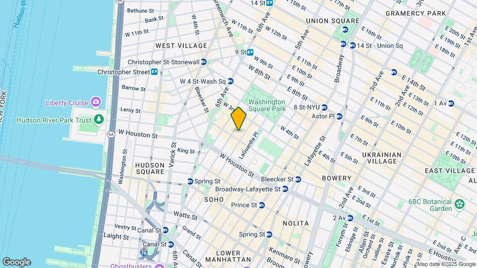 205 Thompson St Map and Location Details