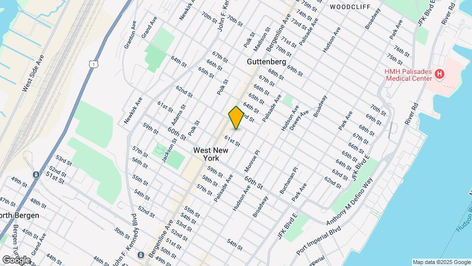 6116 Harrison Pl Mapa y Detalles de la Ubicación