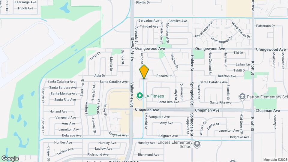 11751 Emerald St Map and Location Details