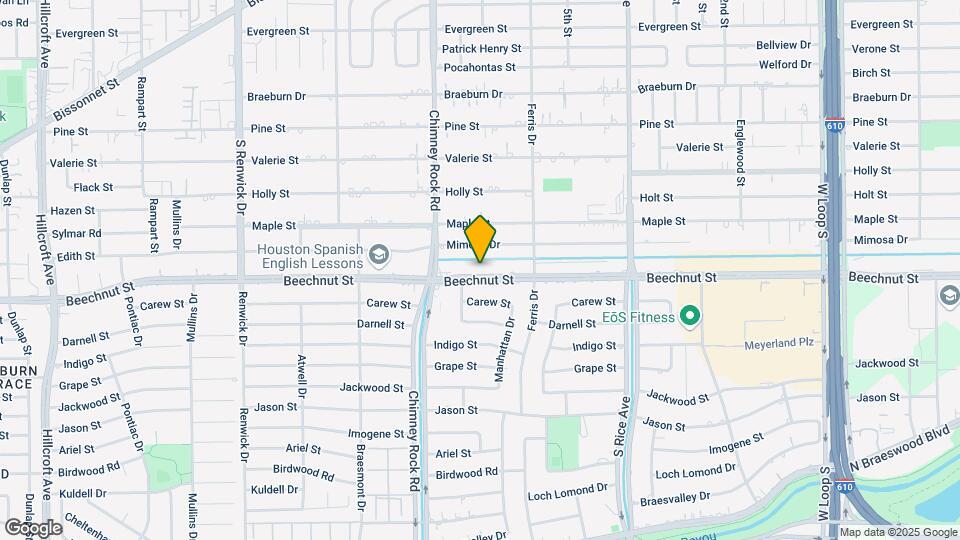 5238 Beechnut St Map and Location Details