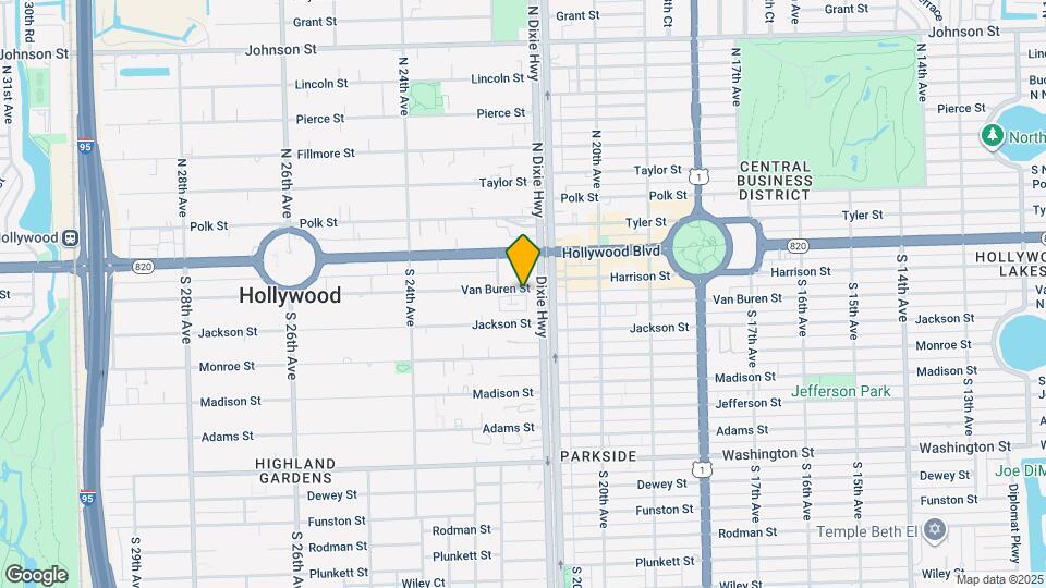 2130 Van Buren St Map and Location Details