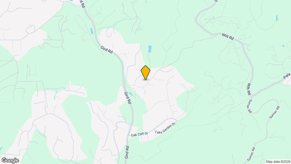 3526 Laketree Dr Map and Location Details