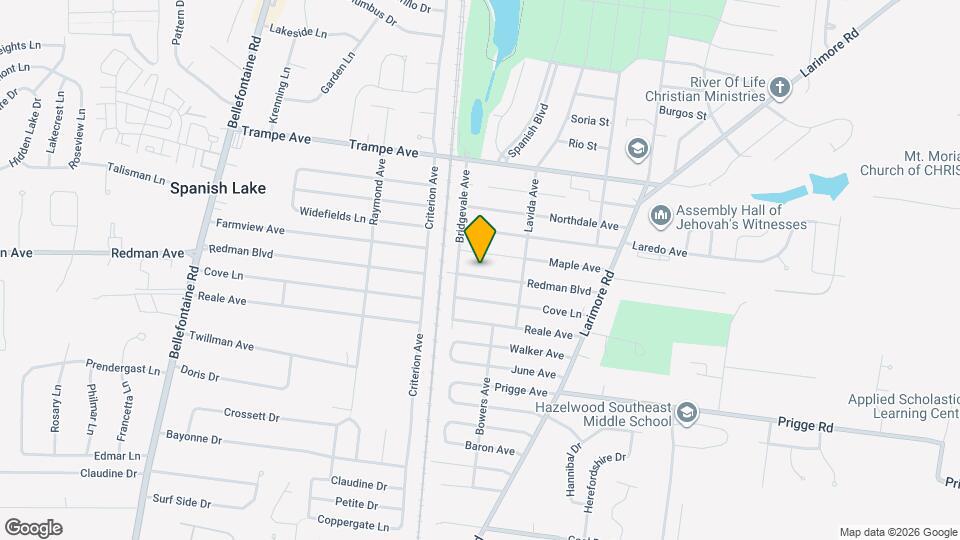 1225 Redman Blvd Map and Location Details