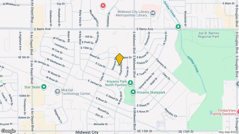 2119 Pearson Dr Map and Location Details