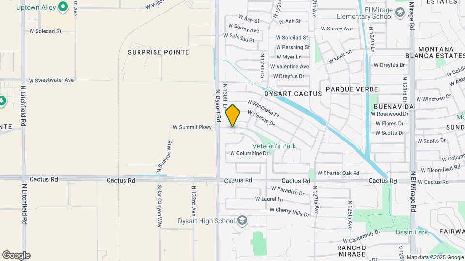 13026 W Scotts Dr Map and Location Details