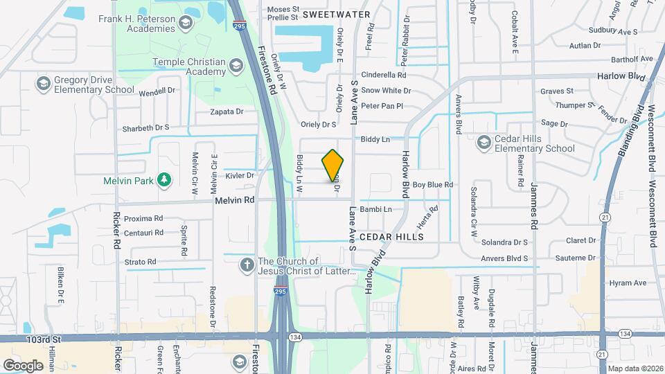 7008 Perke Dr Map and Location Details