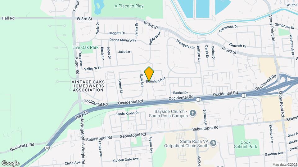 2304 Donahue Ave Map and Location Details