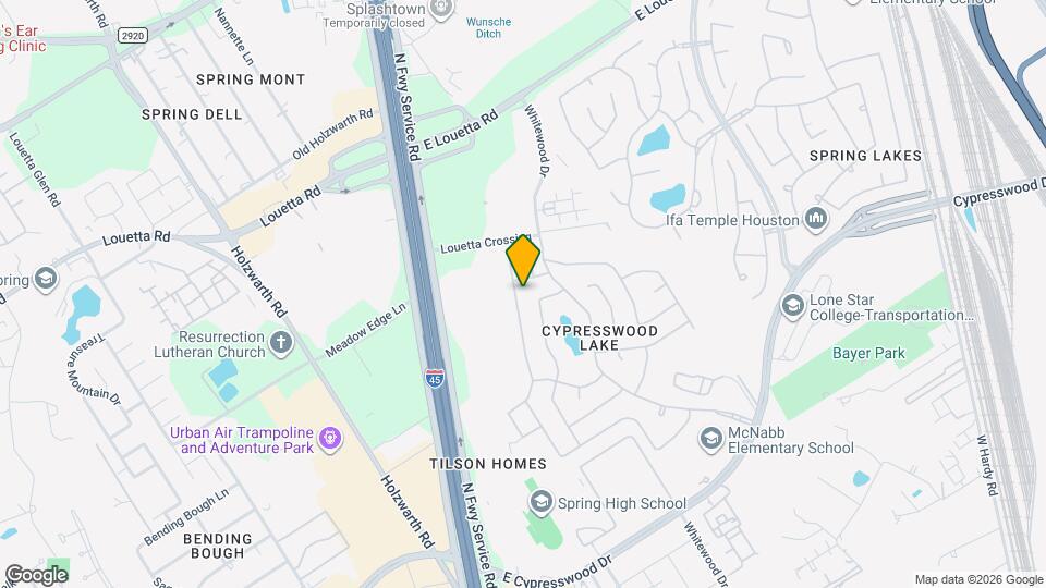 20234 Cypresswood Glen Map and Location Details