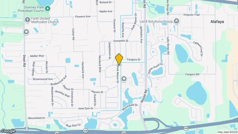 877 Park Manor Dr, Unit B Map and Location Details