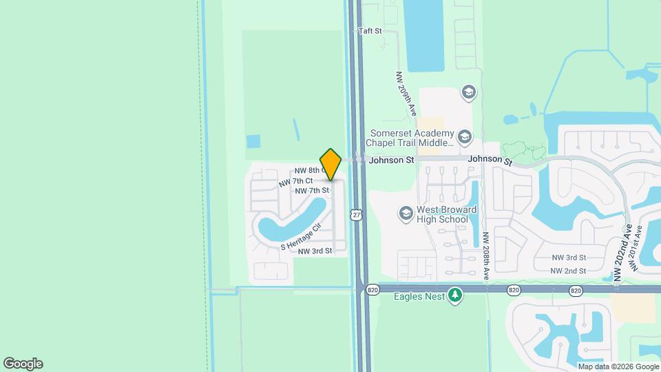 21501 NW 7th St Mapa y Detalles de la Ubicación