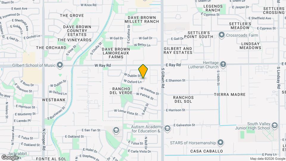 128 W Oxford Ln Mapa y Detalles de la Ubicación