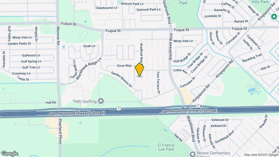11022 Bradford Way Dr Map and Location Details