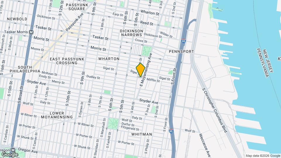 306 Mifflin St Map and Location Details