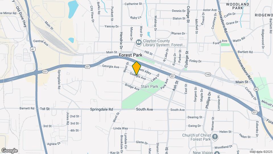 671 Georgia Ave, Unit 4 Map and Location Details