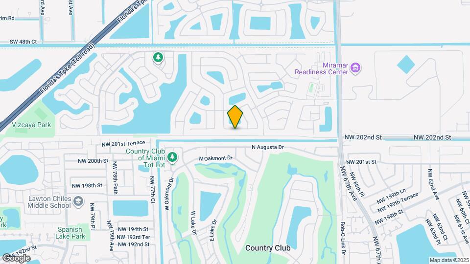 13100 SW 54th Ct Map and Location Details
