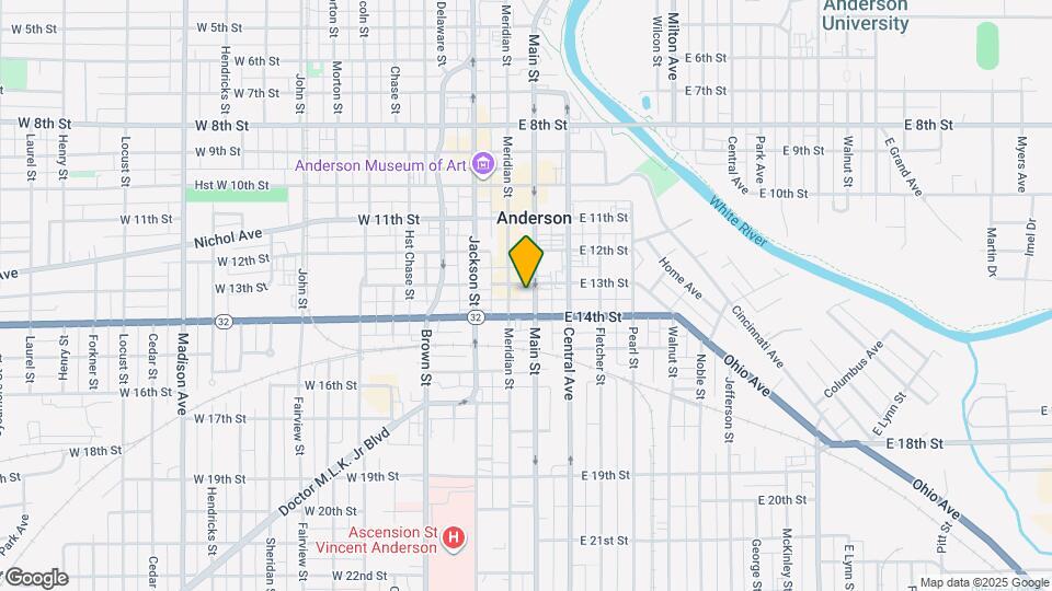 1317 Main St Mapa y Detalles de la Ubicación