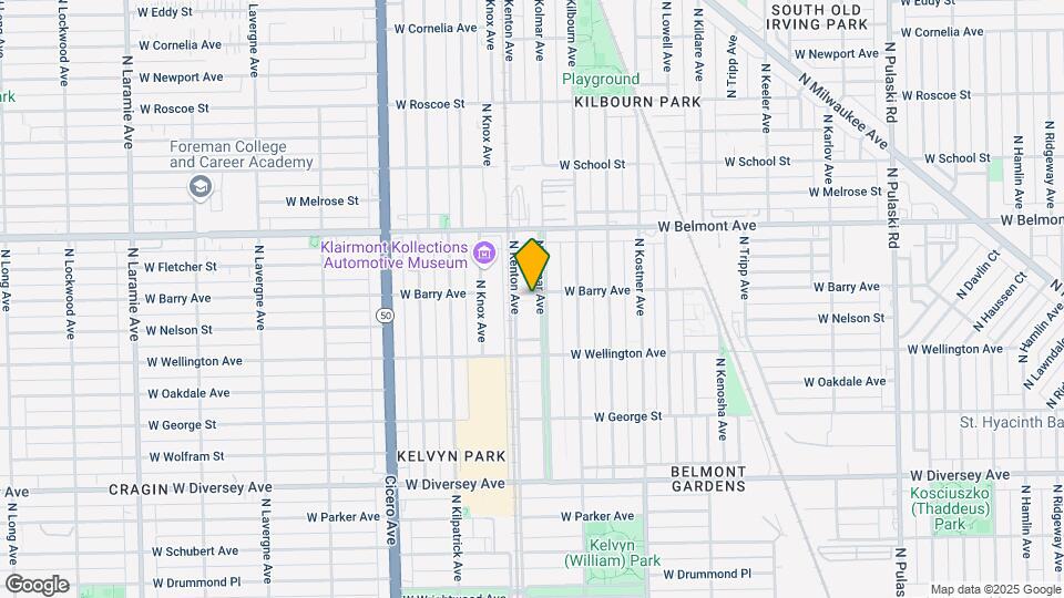 3054 N Kolmar Ave Mapa y Detalles de la Ubicación