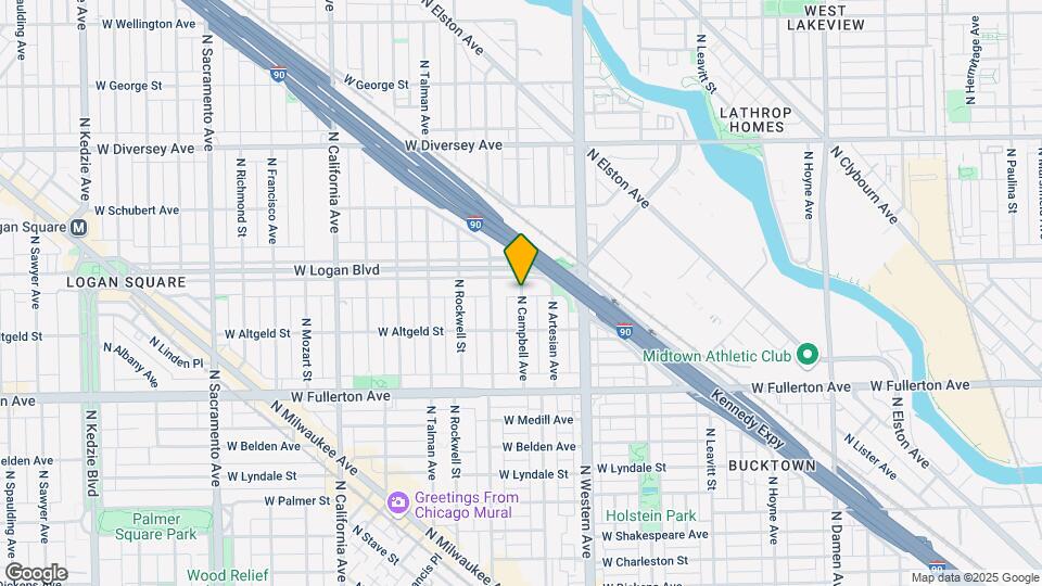 2534 N Campbell Ave Map and Location Details