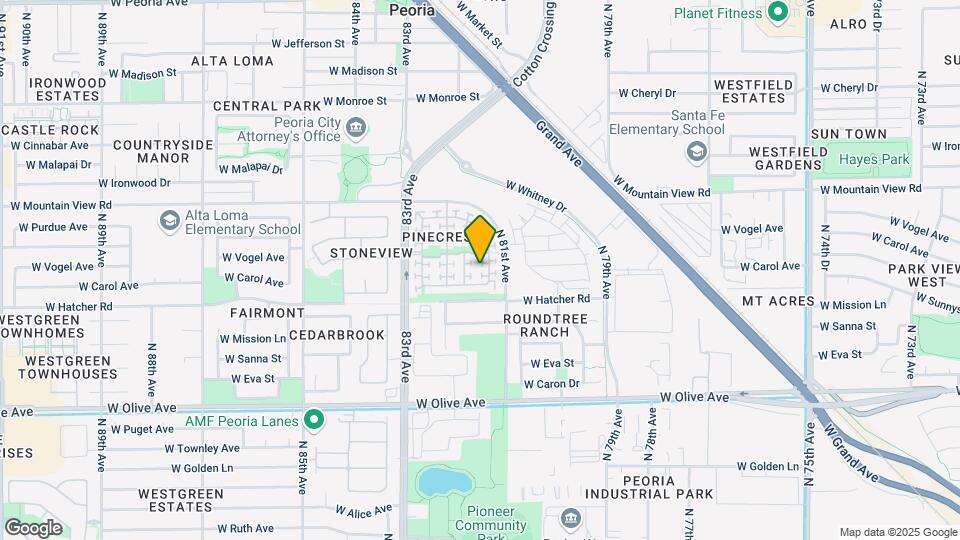 9534 N 81st Dr Map and Location Details