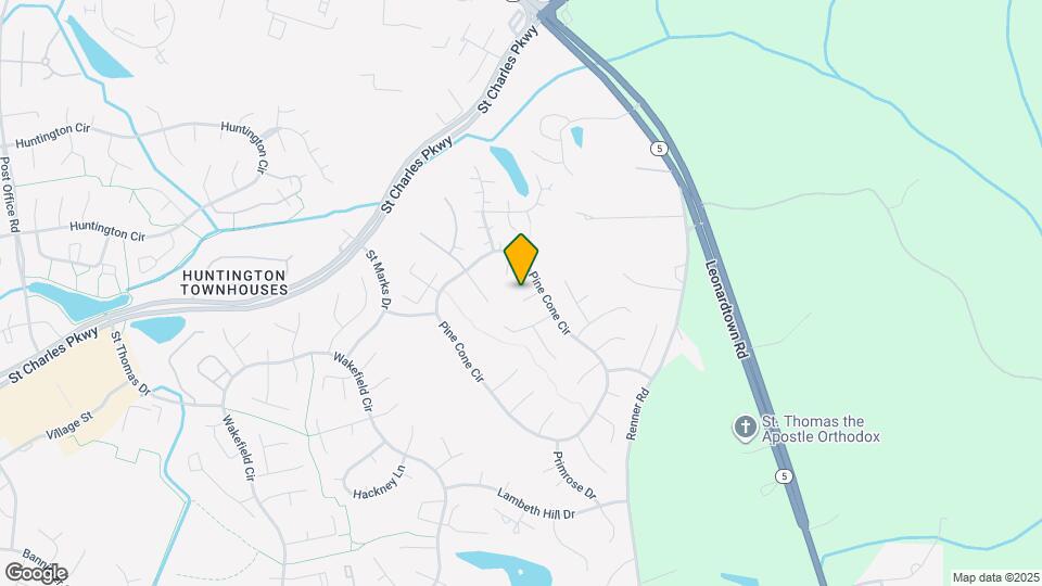 3454 Tamarack Ct Map and Location Details