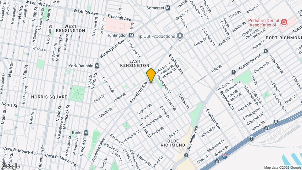 2539 Collins St Map and Location Details