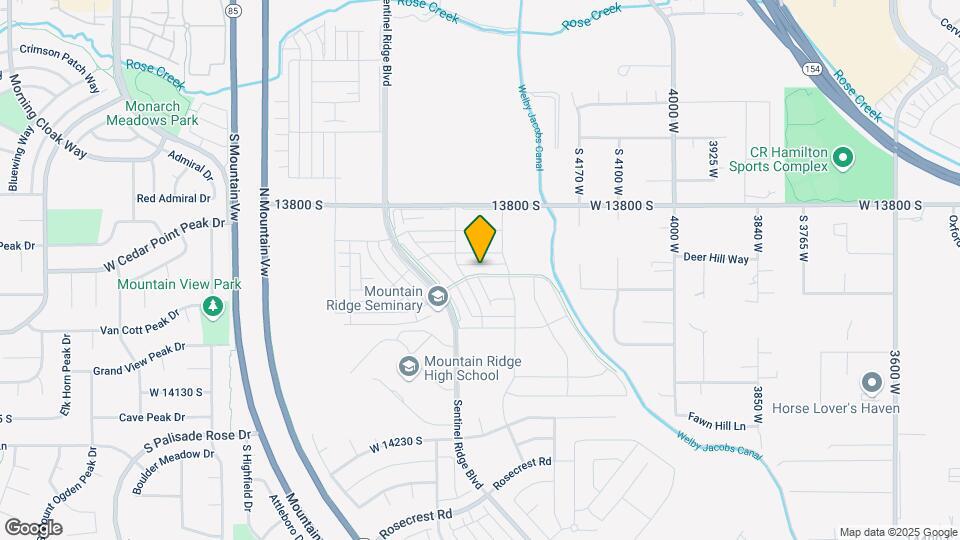 4352 W Watchmen Wy Map and Location Details