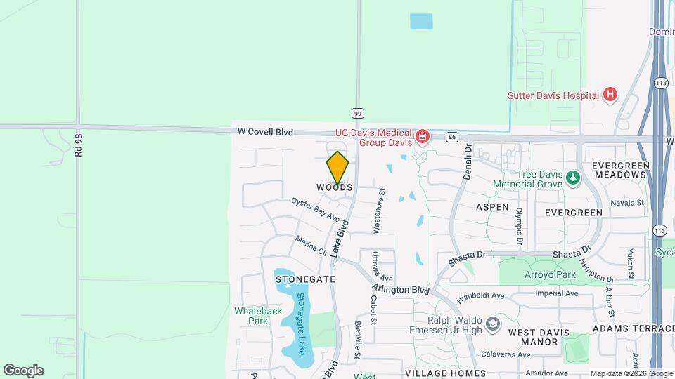 3133 Woods Cir Map and Location Details