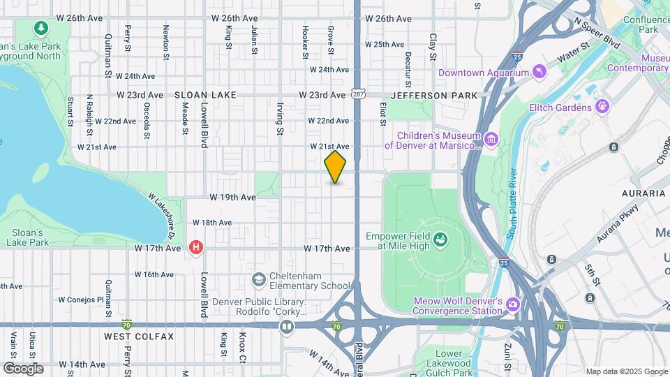 1908 Grove St Map and Location Details